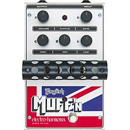 Open Box Electro-Harmonix Classics English Muff'n Overdrive Guitar Effects Pedal Level 2  190839662033