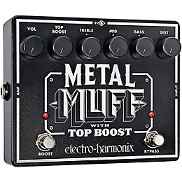 Electro-Harmonix XO Metal Muff with Top Boost Distortion Guitar Effects Pedal