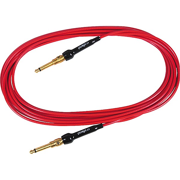 George L's Pre-Made Vintage Red Cable 15 ft.