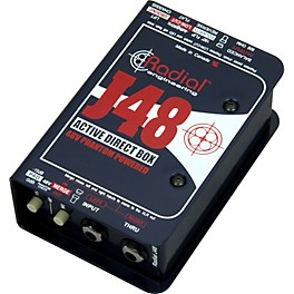 Radial Engineering J48 Phantom Powered Active Direct Box