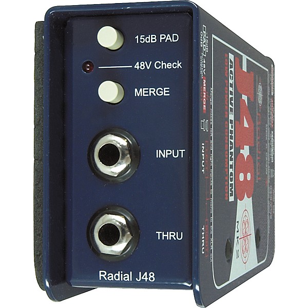 Radial Engineering J48 Phantom Powered Active Direct Box | Guitar