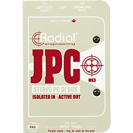 Radial Engineering JPC Stereo PC DI Box