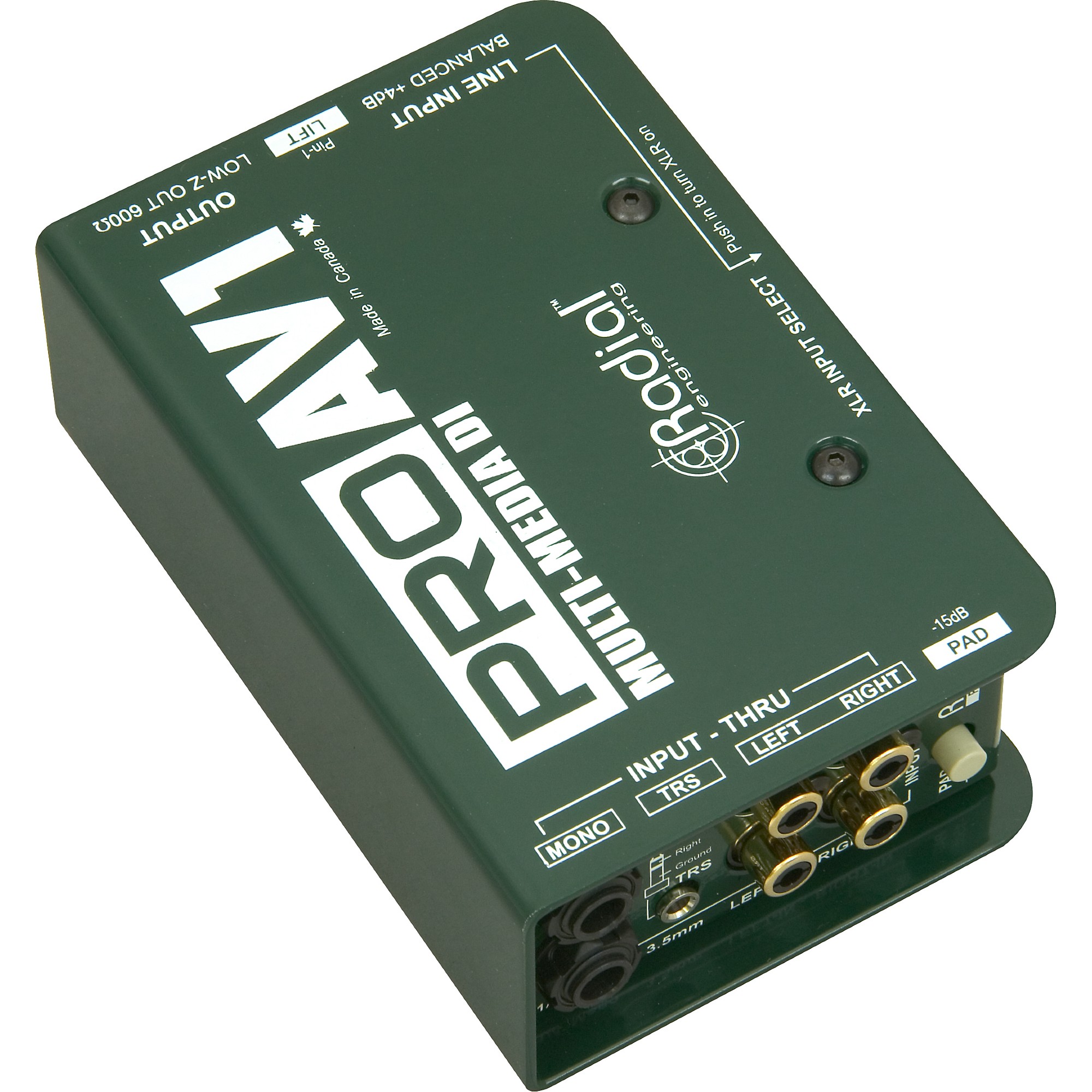 Radial Engineering ProAV1 Single-Channel Direct Box | Guitar Center