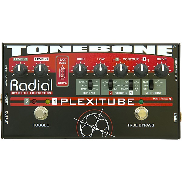 Open Box Radial Engineering Tonebone Plexitube Distortion Pedal Level 2 Regular 190839386533