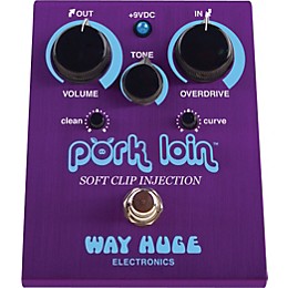 Open Box Way Huge Electronics WHE201 Pork Loin Soft Clip Injection Overdrive Guitar Effects Pedal Level 1