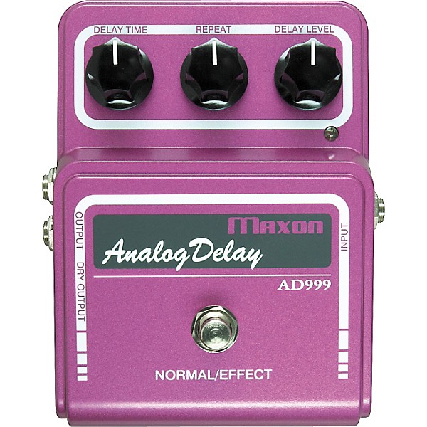 Maxon AD-999 Analog Delay Guitar Effects Pedal