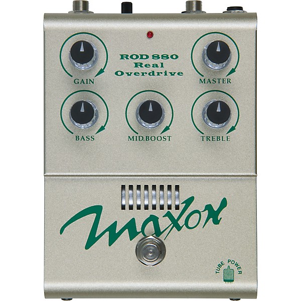 Maxon ROD880 Real Tube Overdrive Guitar Effects Pedal