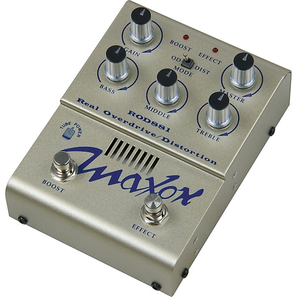 Maxon ROD881 Real Tube Overdrive / Distortion Guitar Effects Pedal