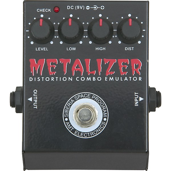 AMT Electronics MZ-1 Metalizer Distortion Guitar Effects Pedal