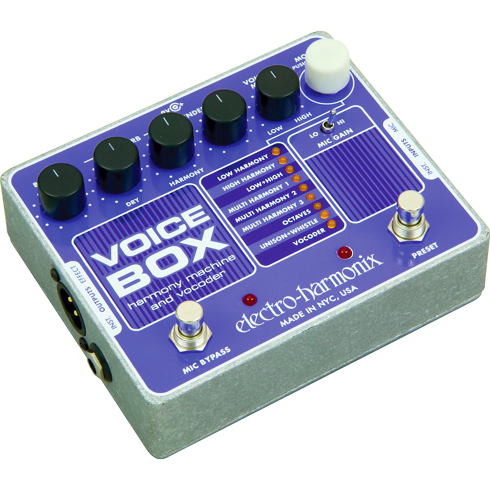 Electro-Harmonix Voice Box - Vocal Harmony Machine/Vocoder Pedal