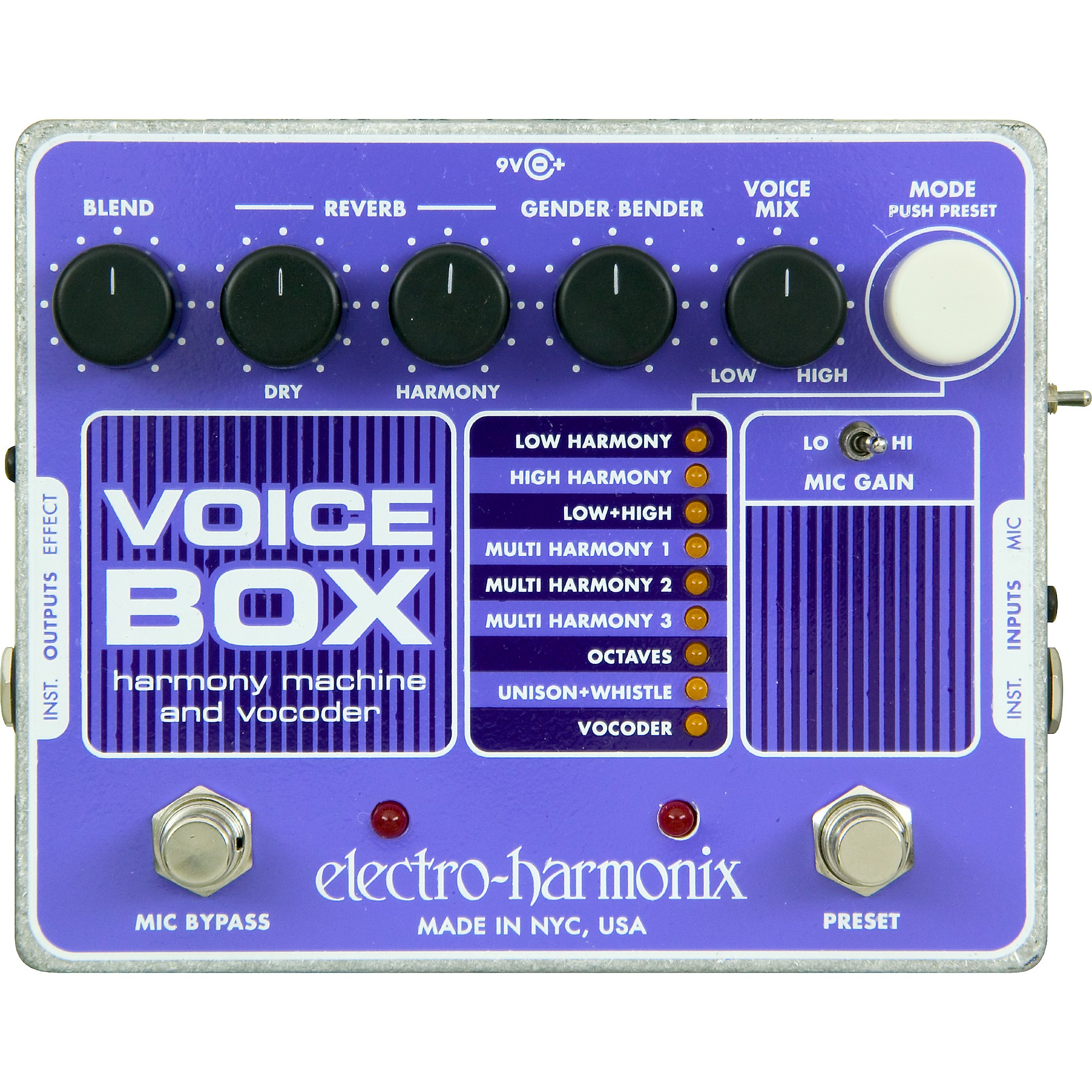 Electro-Harmonix Voice Box Harmony Machine/Vocoder | Guitar