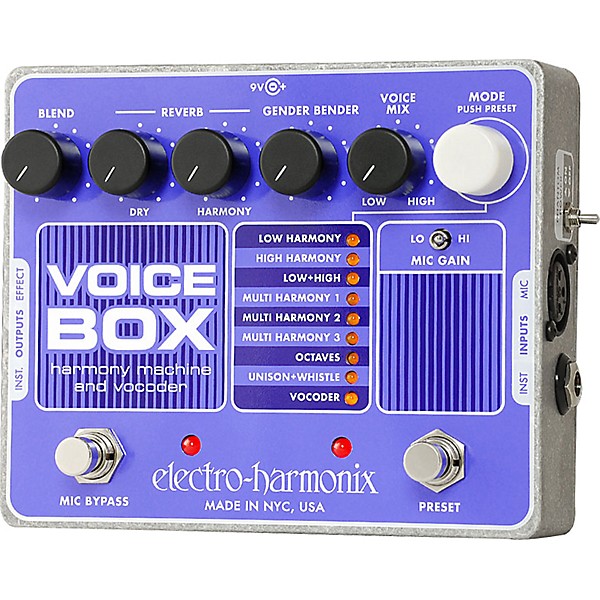 Electro-Harmonix Voice Box Harmony Machine/Vocoder