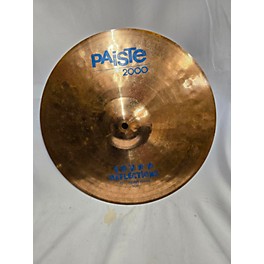 Used Paiste 15in 2000 Series Sound Reflections Heavy Hi Hat Pair Cymbal