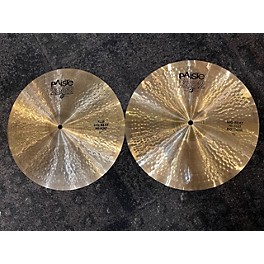 Used Paiste 15in 2002 BIG BEAT PAIR Cymbal