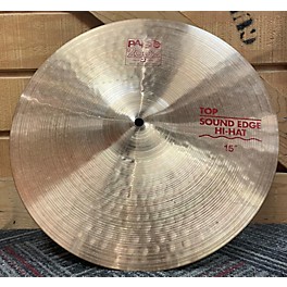 Used Paiste 15in 2002 Hi Hat Top Cymbal