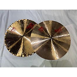 Used Paiste 15in 2002 Sound Edge HiHats Cymbal