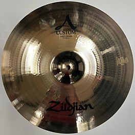 Used Zildjian 15in A Custom Fast Crash Cymbal