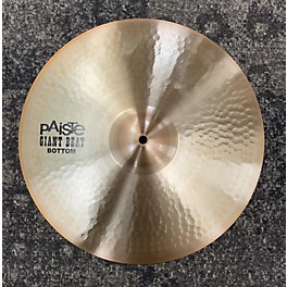 Used Paiste 15in Giant Beat Hi Hat Bottom Cymbal