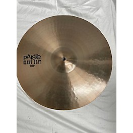 Used Paiste 15in Giant Beat Hi Hat Pair Cymbal