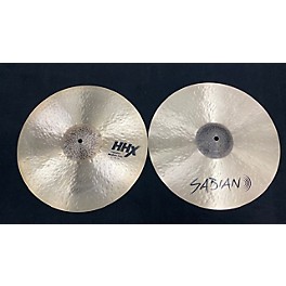 Used SABIAN 15in HHX Complex Medium Hi-Hat Pair Cymbal