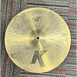 Used Zildjian 15in K Light Hi Hat Bottom Cymbal
