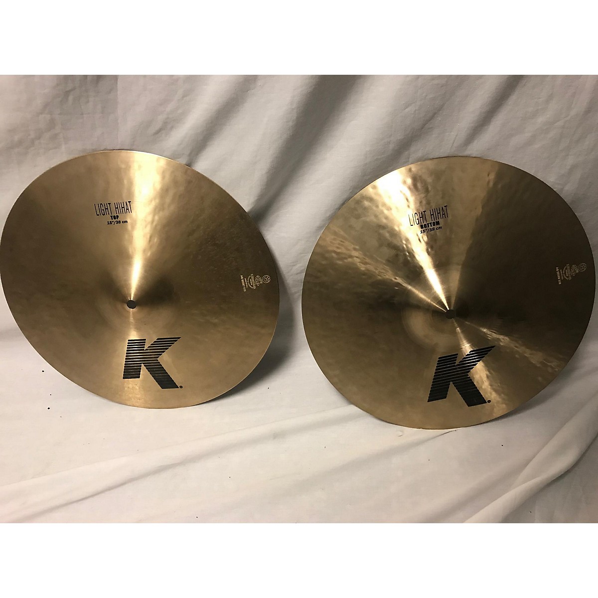 Used Zildjian 15in K Light Hi Hat Pair Cymbal Guitar Center
