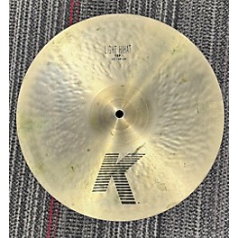 Used Zildjian 15in K Light Hi Hat Top Cymbal