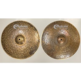 Used Bosphorus Cymbals 15in Master Vintage Hi Hat Pair Cymbal