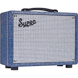 Blemished Supro 1605RJ 64 Reverb 5W 1x8 Tube Guitar Combo Amp Level 2 Blue 197881321611
