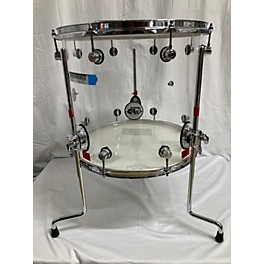 Used DW 16X16 Design SeriesAcrylic Drum