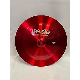 Used Paiste 16in 2000 Series Colorsound China Cymbal