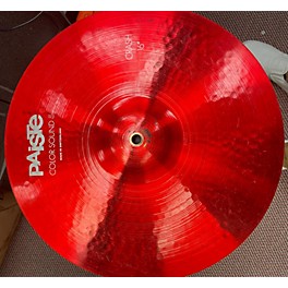 Used Paiste 16in 2000 Series Colorsound Crash Cymbal