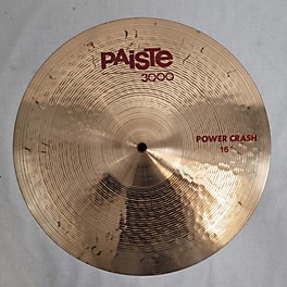 Used Paiste 16in 3000 Power Crash Cymbal