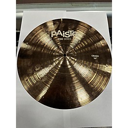 Used Paiste 16in 900 SERIES CRASH Cymbal