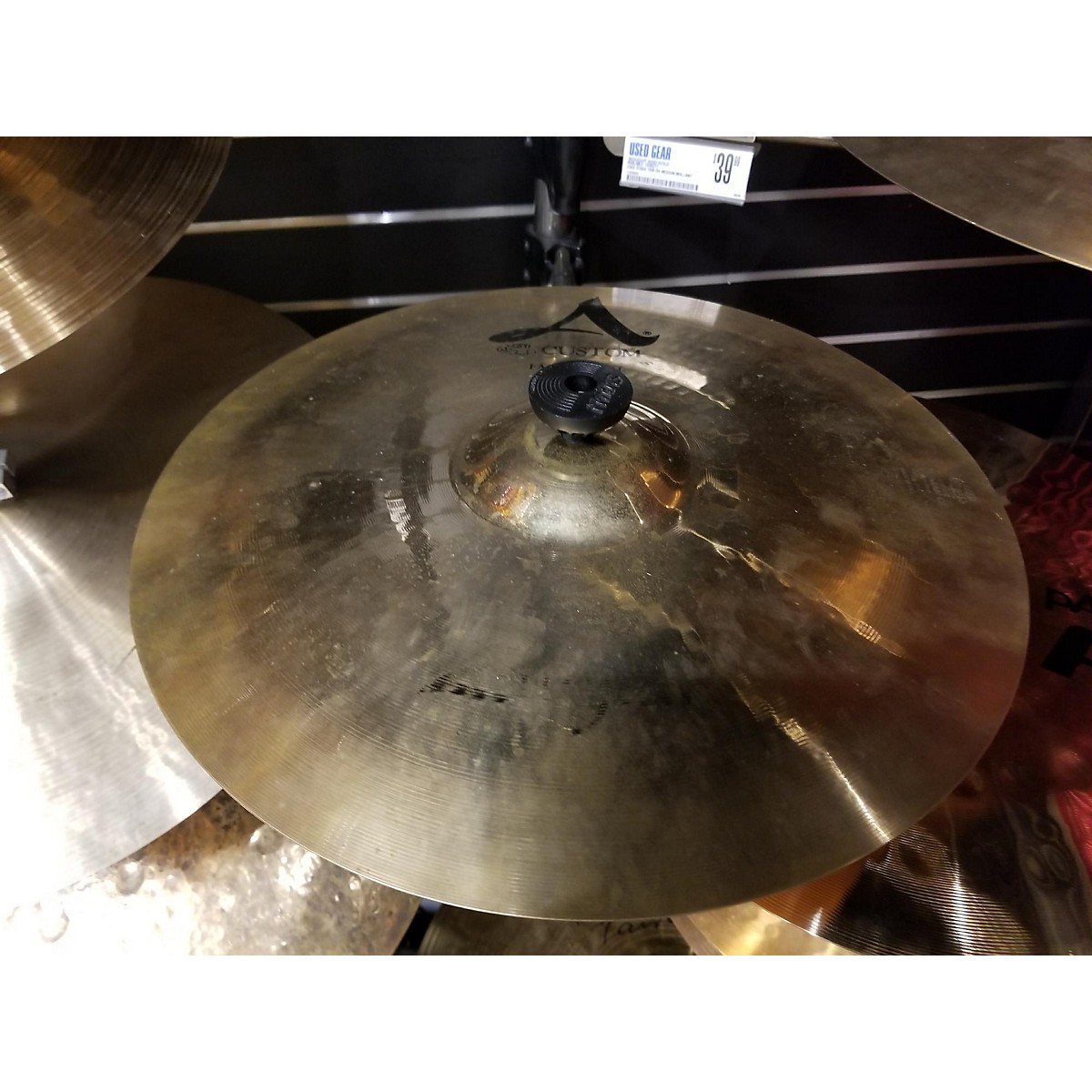 Used Zildjian 16in A Custom Fast Crash Cymbal Guitar Center