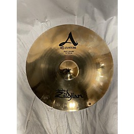 Used Zildjian 16in A Custom Fast Crash Cymbal