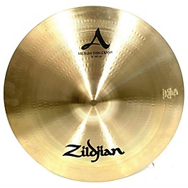 Used Zildjian 16in A Series Medium Thin Crash Cymbal