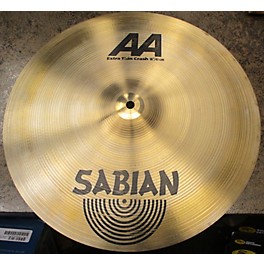 Used SABIAN 16in AA Extra Thin Crash Cymbal