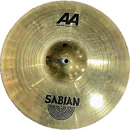 Used SABIAN 16in AA RAW BELL DRY CRASH Cymbal