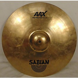 Used SABIAN 16in AAX Recording Crash Cymbal