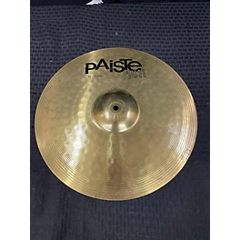 Used Paiste 16in Brass 101 Cymbal