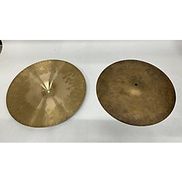 Used MEINL 16in Byzance Vintage Sand Hi Hat Pair Cymbal