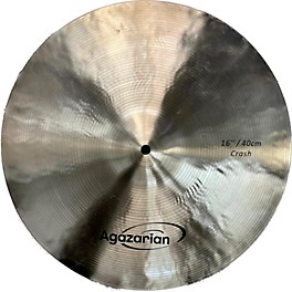 Used Agazarian 16in Crash Cymbal