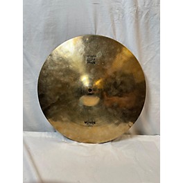 Used Wuhan Cymbals & Gongs 16in MED THIN 16 " CRASH Cymbal