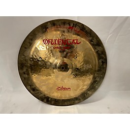 Used Zildjian 16in Oriental China Trash Cymbal