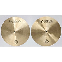 Used Istanbul Agop 16in Traditional Dark Hi-hats Cymbal
