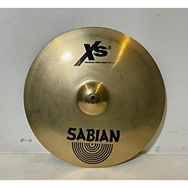 Used SABIAN 16in XS20 Medium Thin Crash Cymbal