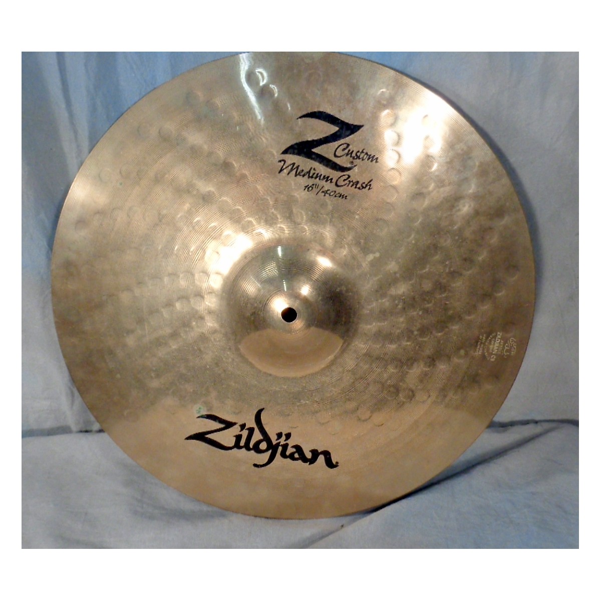 Used Zildjian 16in Z Custom MEDIUM Crash Cymbal Guitar Center
