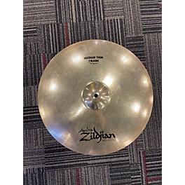 Used Zildjian 17in Avedis Brilliant Medium Thin Crash Cymbal