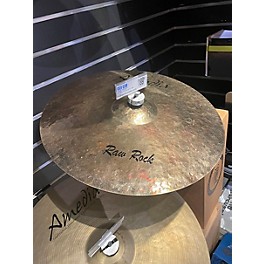 Used Amedia 17in Raw Rock Cymbal